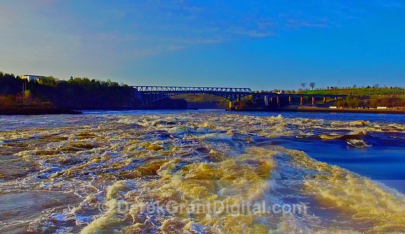 Reversing Rapids Reversing Falls Saint John New Brunswick Canada