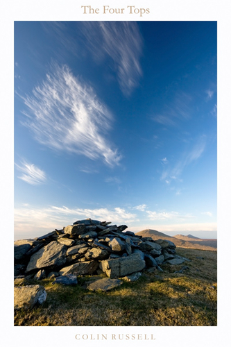 The summits of Beinn-y-Phott, Snaefell, Clagh Ouyr and North Barrule (from front to back) on a glorious April evening…