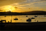 Sunset over the River Exe
