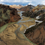 Landmannalaugar aerial study #4