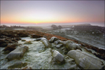 Frost on Curbar Edge