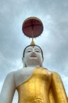 Buddha with hat