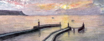 Whitby Piers
