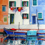 White House, Burano.