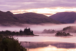 Kilchurn as the Sunrises