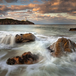Crashing waves & Fanad Lighthouse