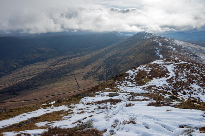 North Barrule and the Corrany Valley