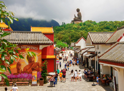 KM-315M Gnong Ping village & the Giant Buddha, Po lin, Lantau