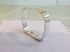 Silver chunky tv style bangle.   £115.00