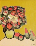 Flowers, Apples And Pears