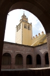 Upper cloister walk & bell-tower