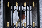 Guard near Royal Palace, Kuala Lumpur