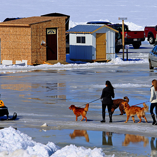 Ice Fishing Life ~  New Brunswick Canada