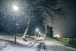 z3176 Appley Snowstorm by Night