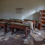 Classs room in remote village