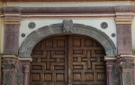 San Francisco, porciúncula portal, detail