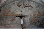 Sotocoro, W wall mural & Crucifixion