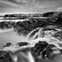 Dunseverick Sea Waterfall
