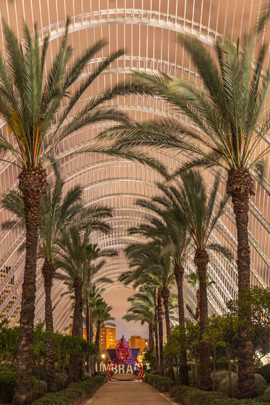 L'Umbracle, City of Arts and Sciences, Valencia - Portrait Version