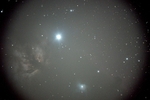 Flame Nebula Near the Horsehead in Orion by Andy F