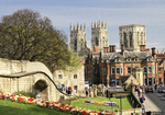SPRING  YORK MINSTER AND LENDAL BRIDGE