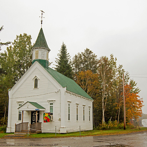 Gaspereau Forks United Church ~ 886 Route 116 Queens County, New Brunswick, Canada.