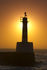 Amble dawn lighthouse portrait 12 inch 