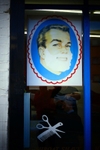 FRONT OF BARBER SHOP