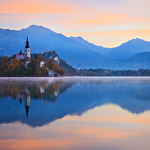 Dawn Over Lake Bled
