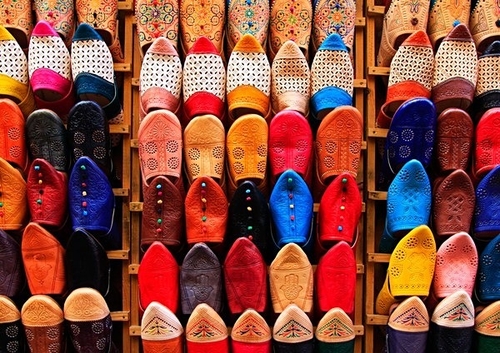 [align=center][size=11][b]Sandal Stall in the Souk, Fes, Morocco[/b][/size]

One thing I loved about Morocco was th…