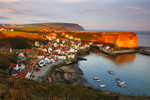 First Light at Staithes    ref 0679