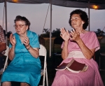 Two Women at Revival, Missouri, 1999