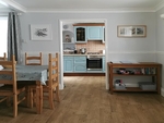 Entrance to kitchen from living area