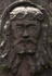 Angahuan, Calvary Cross, front crossing, face of Crist