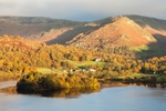 Grasmere and Helm Crag in autumn