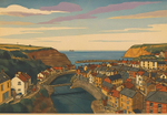 Staithes Stylised poster