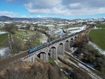 JL - 10.3.23 397010 1M86 12:33 Carlisle - Man Airport, Docker Viaduct