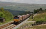 30.5.07 66016 6E24 Ayr - Eggbrough, Garsdale Troughs