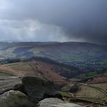 rainy derbyshire
