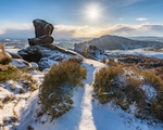 Into the sun, Ramshaw Rocks