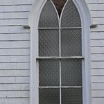 St. Andrews Stained Glass Window - French Village New Brunswick Canada