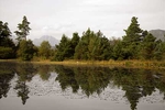 Llyn Pandora reflections