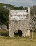 Capilla abierta, lateral view