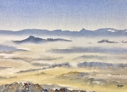 View from the Summit of Ruberslaw