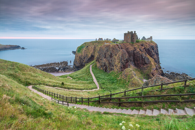 The Winding Path, Dunnottar Castle, Scotland