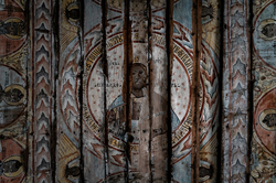 St. Nicolae Church Ceiling Painting | Gherdeal, Romania