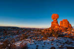 Arches NP sunset - Dec 2013