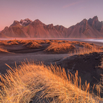 Dawn At The Dunes, Vestrahorn, Iceland