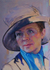 Self Portrait Sketch Wearing Hat