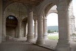 Capilla abierta, pillars & arches